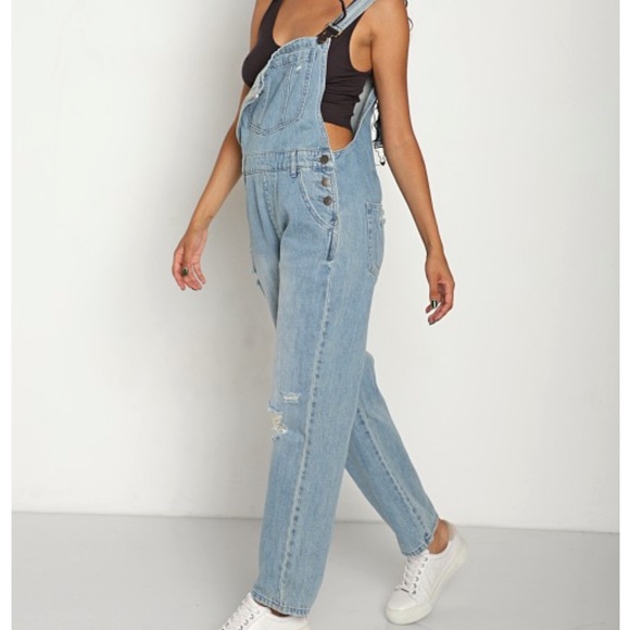 Show Me Your Mumu Oakland Overalls Vintage Indigo. New with tags. Size Small. - Picture 3 of 15